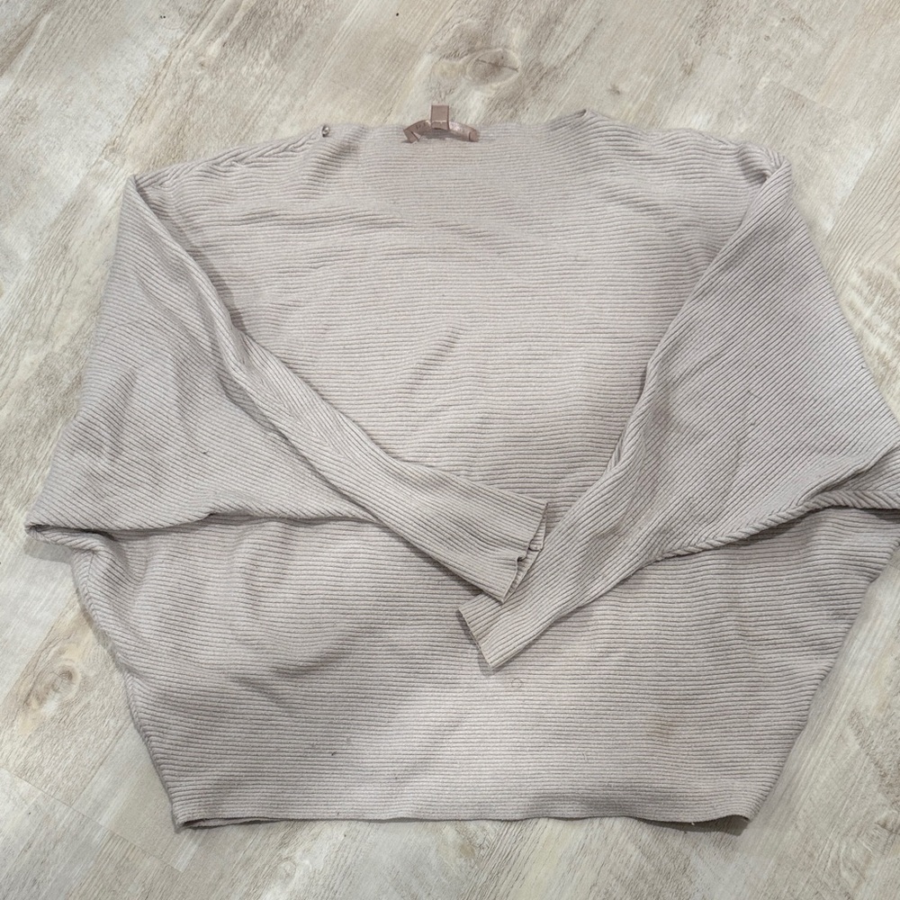 Philosophy Light Taupe Sweater